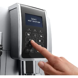 Kaffeevollautomat DELONGHI Dinamica ECAM350.35.SB Silber/Schwarz