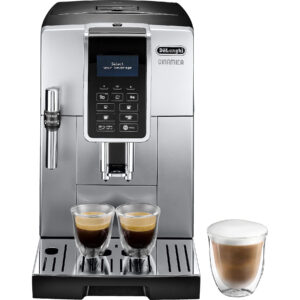 Kaffeevollautomat DELONGHI Dinamica ECAM350.35.SB Silber/Schwarz