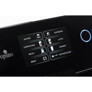 Kaffeevollautomat ACOPINO Cremona Schwarz
