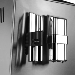 Kaffeevollautomat ACOPINO Modena ONE TOUCH Edelstahl gebürstet Schwarz