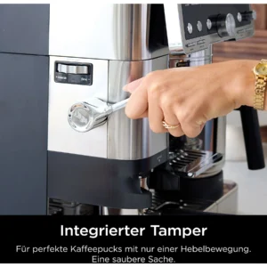 Kaffeevollautomat Ninja Luxe Café Pro Schwarz, Edelstahl