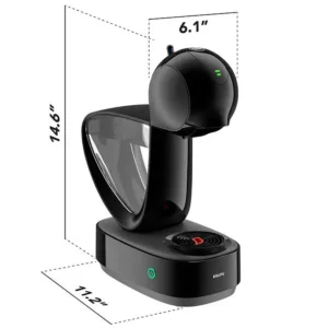 Kapselmaschine KRUPS Nescafé Dolce Gusto Infinissima Touch Schwarz