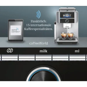 Kaffeevollautomat SIEMENS TI DE EQ.9 PLUS CONNECT S700 Edelstahl