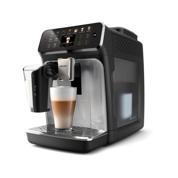 Machine à café à grain PHILIPS SilentBrew EP4446/70 LatteGo Silver
