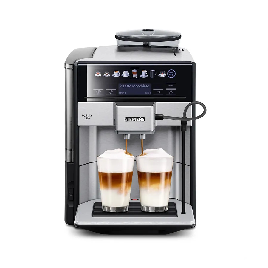 Machine à café à grain SIEMENS EQ.6+ S700 TE657313RW Inox