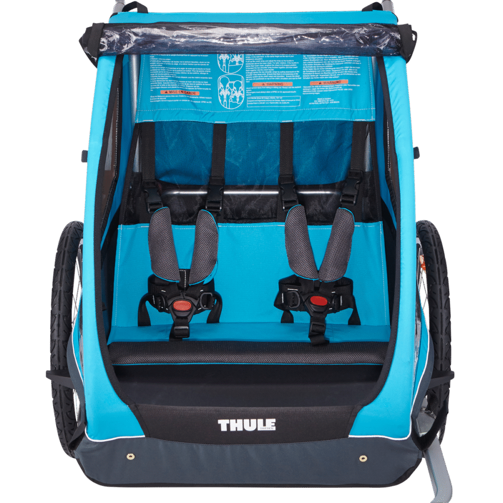 Remorque poussette 2 enfants pour vélo Thule Chariot Coaster XT – Image 10