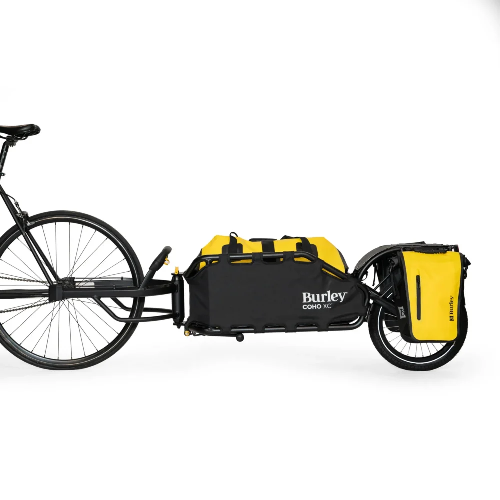 Remorque vélo monoroue à suspension Coho XC Burley 70 L – Image 8