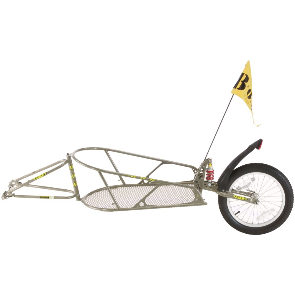 Remorque une roue BOB IBEX avec suspension pour vélo 28 pouces – Image 2