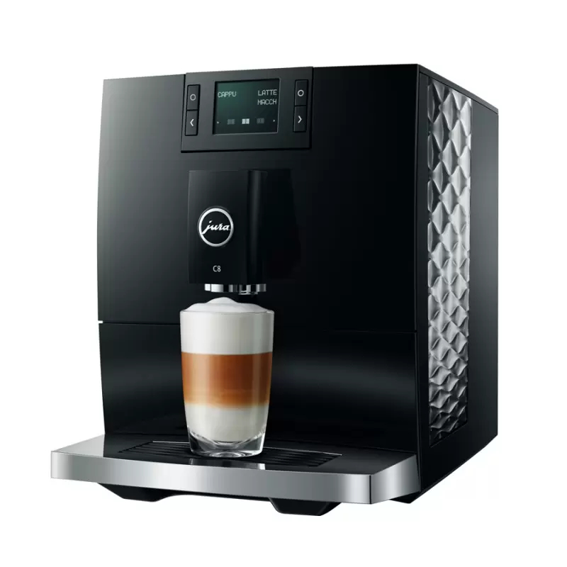 Machine à café à grain JURA C8 Piano Black (EA)