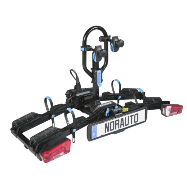Porte-vélos sur attelage NORAUTO E-FIT 200-2 pour 2 vélos